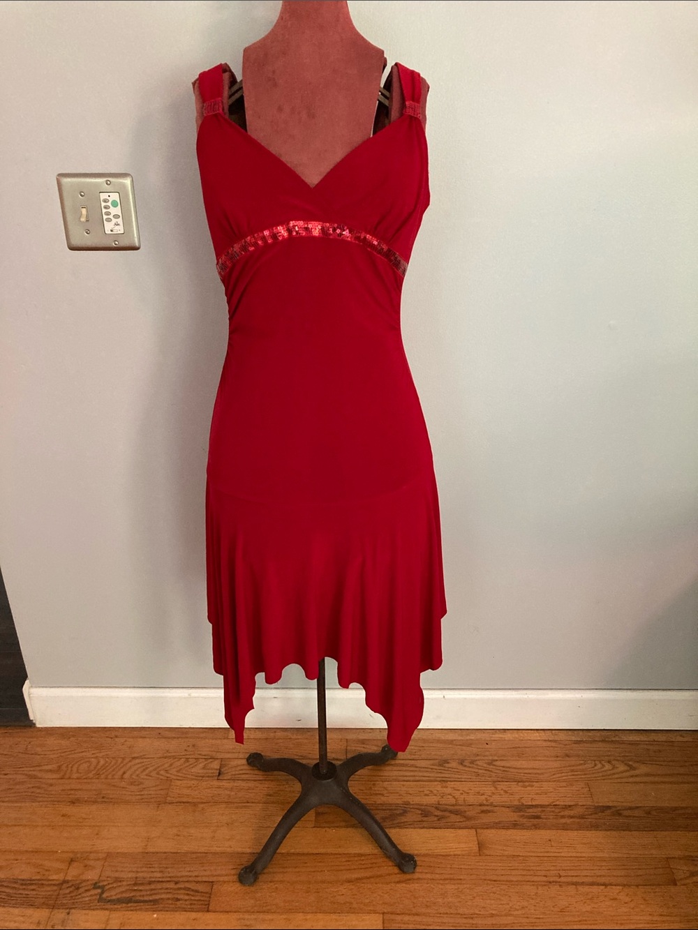 Vintage 90s Red Taboo Dress